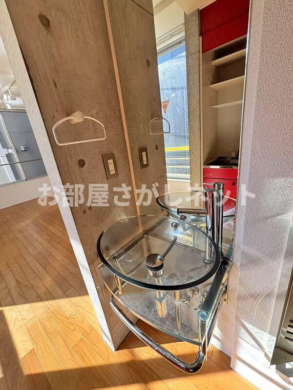 MODULOR中野新橋WEST【おとり物件なし】#学生・社会人にオススメ！初期費用分割払いOK！の洗面所
