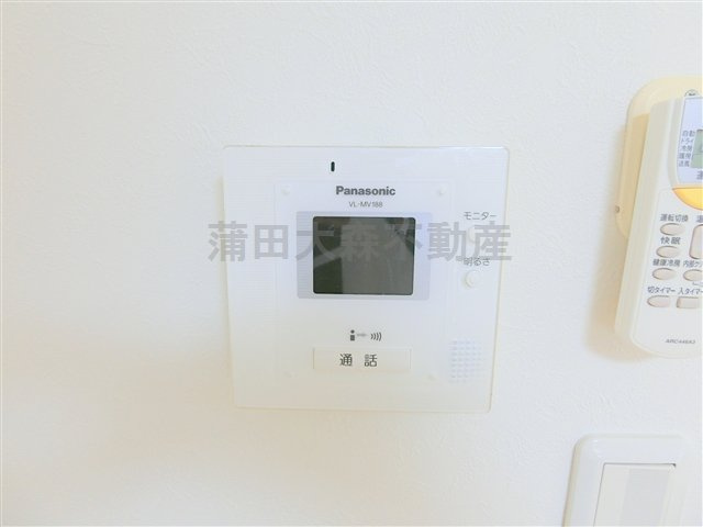 SunVista池上の設備|TVモニター付インターホン