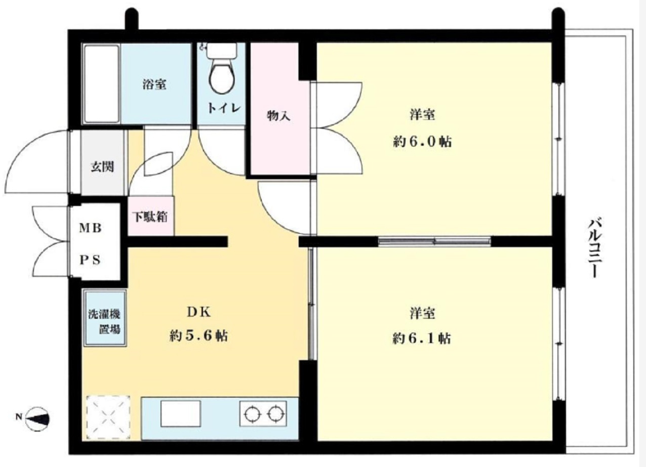 SunVista池上の間取り|間取り