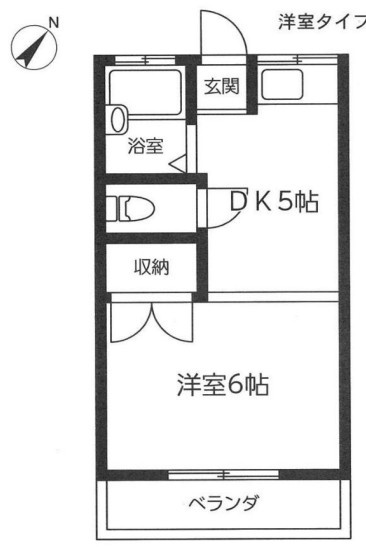 サンライズハイツの間取り