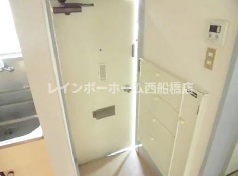 サンライズハイツの玄関