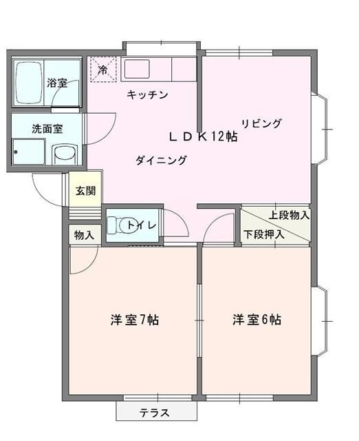 セゾンヌーベルの間取り