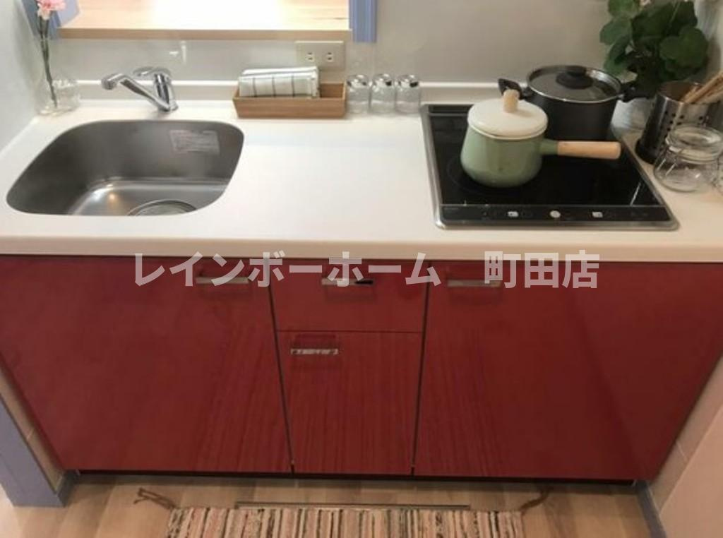 プリマドンナ淵野辺　弐番館※初期費用分割あと払いサービス利用可能物件のキッチン