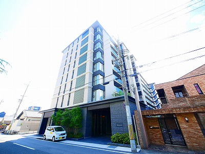 ローレルコート奈良三条宮前町の外観|外はこのようになっています