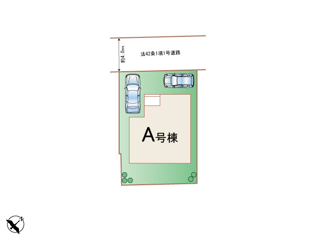 愛甲郡愛川町中津１棟の区画図
