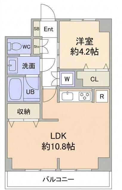 永谷リヴュール新宿の間取り