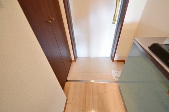 ベルエアー江上の玄関