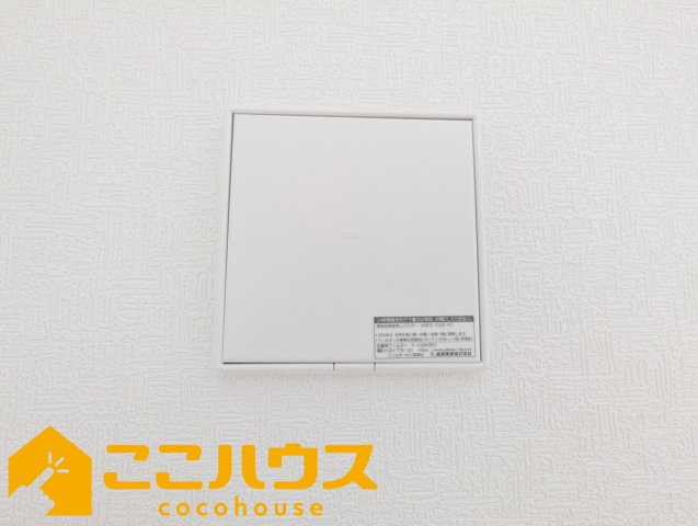 沖縄市胡屋第1　クレイドルガーデン　新築戸建て　全13棟　9号棟の設備|24時間換気システム
