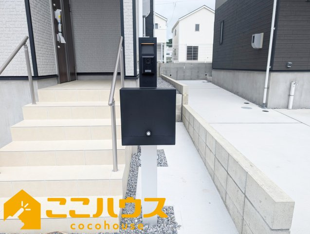 沖縄市胡屋第1　クレイドルガーデン　新築戸建て　全13棟　9号棟のその他|機能門柱
