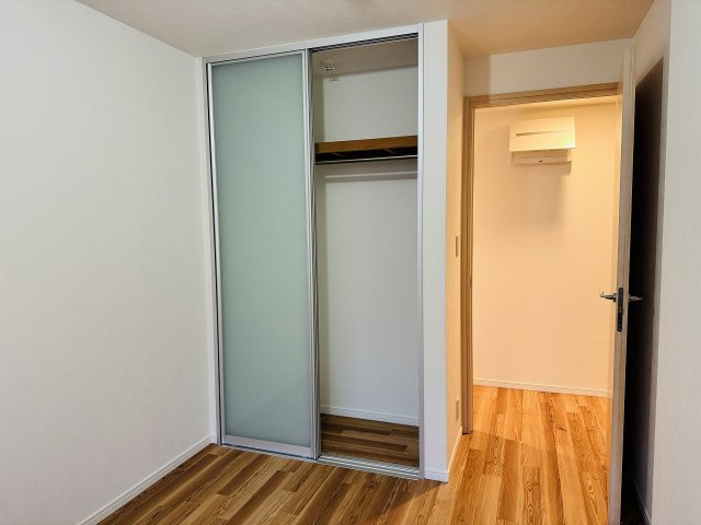 マイキャッスル椚田の収納|～収納力の高いクローゼット完備　端まで使いやすいスライドドア～