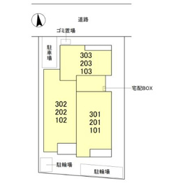TN-STORIA昭和園の区画図