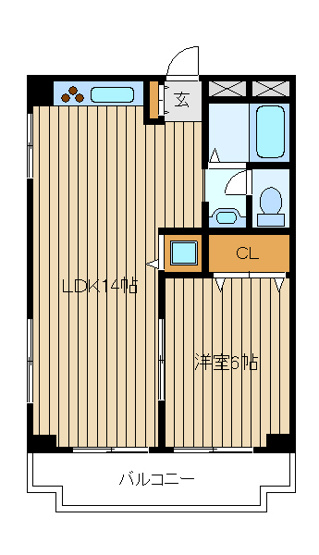 【間取り】 | 第2オリエンタルマンション