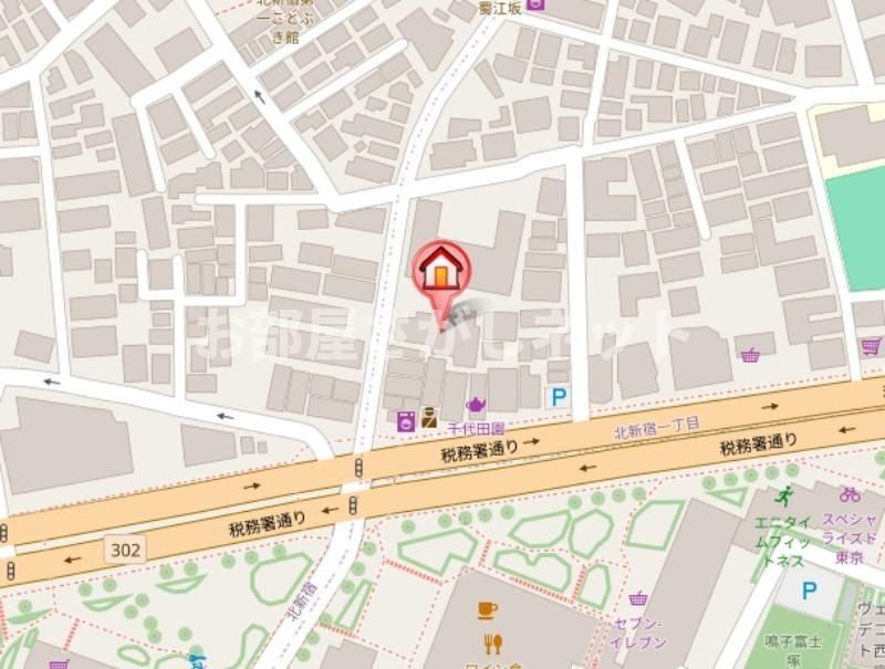 ダイナシティ西新宿【おとり物件なし】#学生・社会人にオススメ！初期費用分割払いOK！の地図