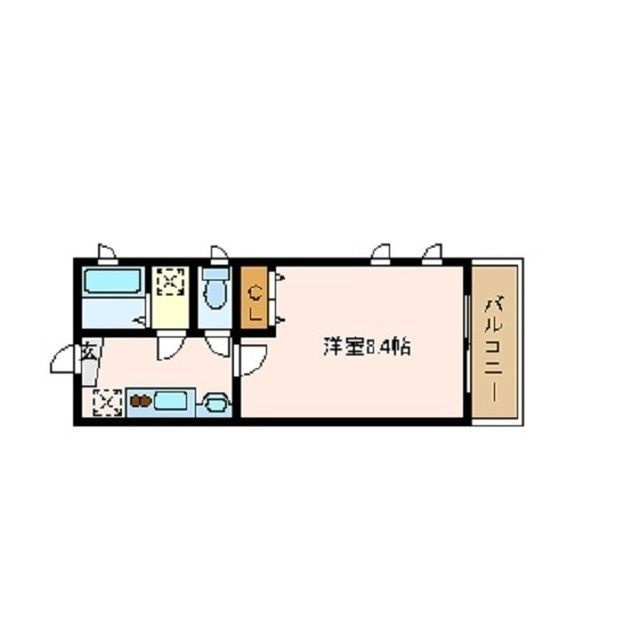 ラ・フォンテーヌ中野坂上の間取り|間取りです。