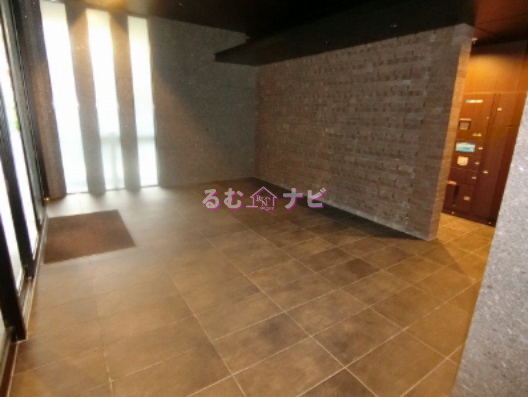 福岡市南区野間１丁目の賃貸マンションのエントランス