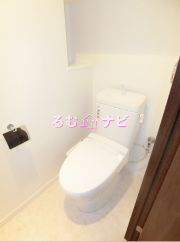 福岡市南区野間１丁目の賃貸マンションのトイレ