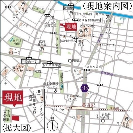 ポルト　ボヌールの地図