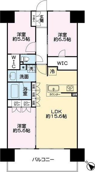 レーベン三河安城REPRENT　　刈谷市近郊の賃貸ならクラスホーム刈谷店の間取り
