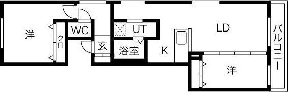 アルファスクエア宮の森2条