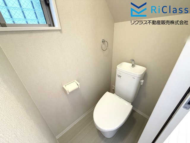中古戸建　神戸市長田区御蔵通3丁目のトイレ|１階のトイレです