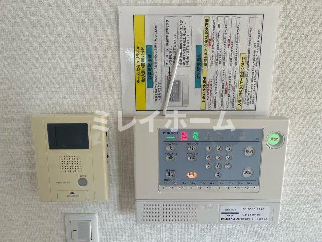 ガーデンハウスのセキュリティ|同建物内、別のお部屋の参考写真になります。