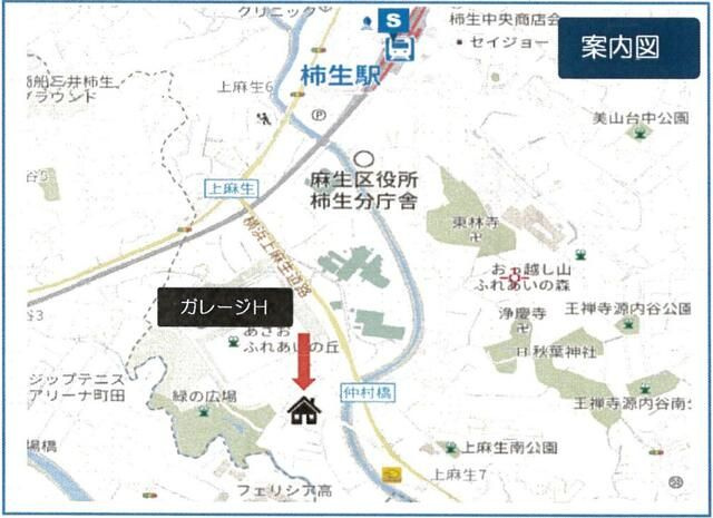 ヘリテージ　ザ　レジデンスの地図