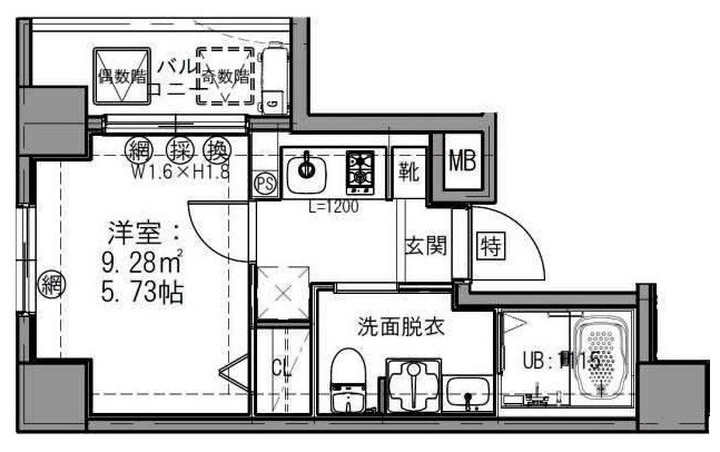 リヴシティ横濱蒔田ステーションアリーナの間取り