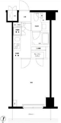 ルーブル清澄白河参番館の間取り