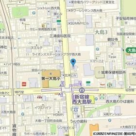 プライムアーバン西大島の地図