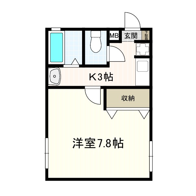 ハイツ148の間取り