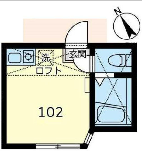 【間取り】 | ユナイト丸山ポールモーリア