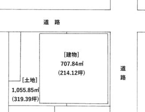 東大阪市高井田西3丁目貸倉庫187万円の間取り