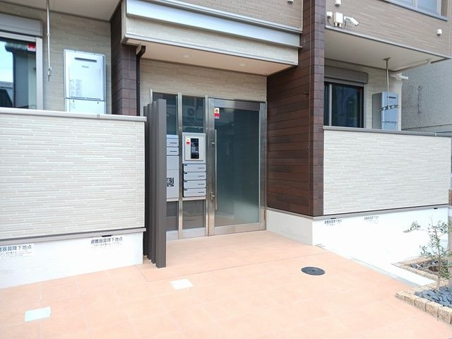 シャインⅡのエントランス