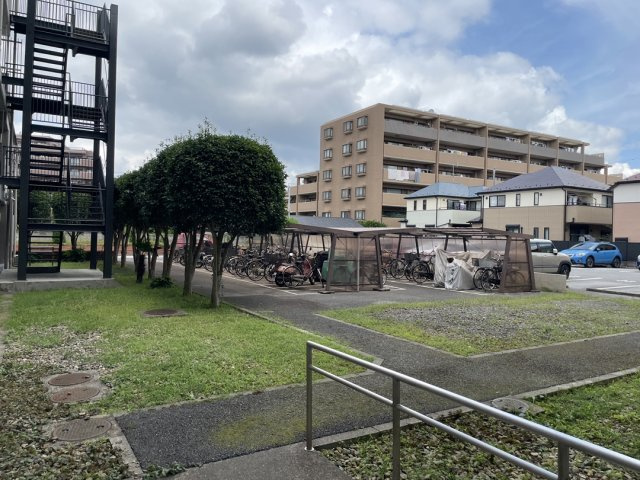 習志野台スカイハイツの駐輪場|共用部・駐輪場
