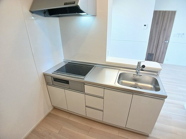 ニューローズつくばＡ棟のキッチン|使いやすいキッチンです