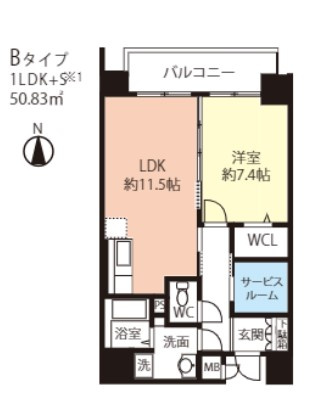フォンセブランの間取り