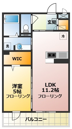 バラディー伏見の間取り