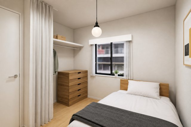 セントエルモお花茶屋の洋室|■掲載写真はリノベーション施工例です。本物件の現況とは異なります。