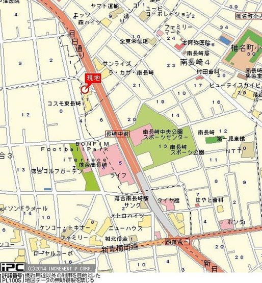 【地図】 | ルーブル南長崎