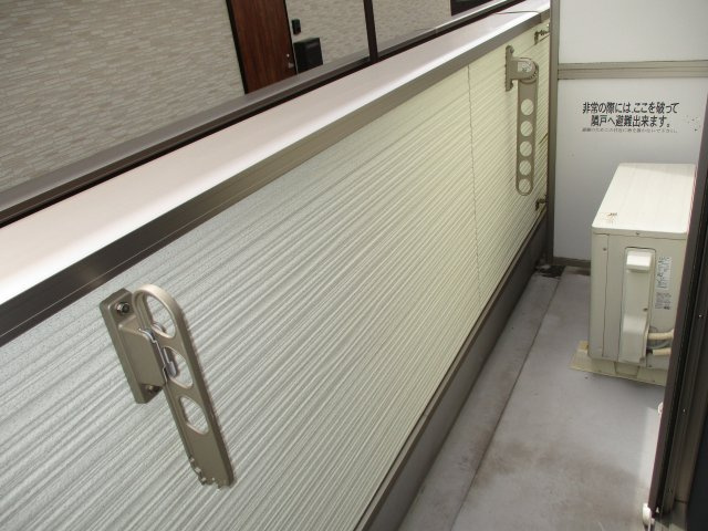 モンレーヴ本町のバルコニー