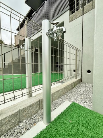 練馬区関町北4丁目 全2棟 B号棟の設備|あると便利な外水栓付