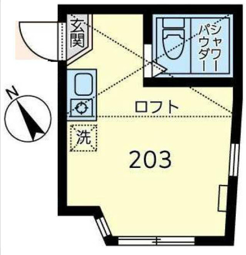 【間取り】 | ユナイト丸山ポールモーリア