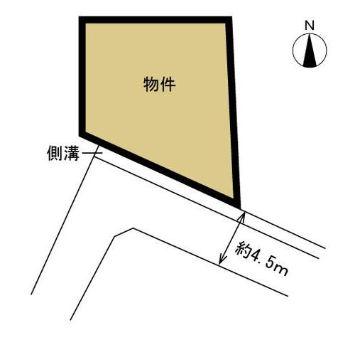 大字東須恵　土地の土地図