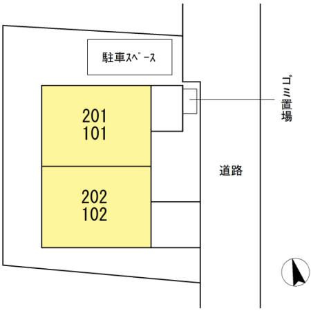 ステラ ルーチェの区画図