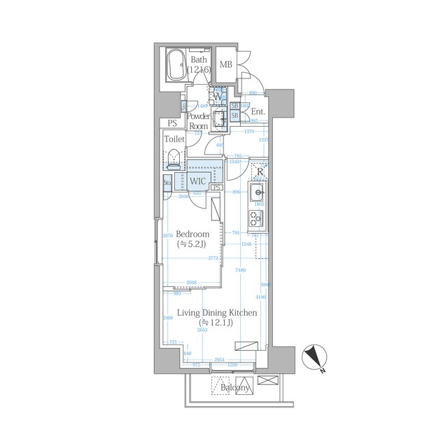 ＳＡＮＫＹＯ　ＹＯＫＯＨＡＭＡ　ＣＡＭＰＵＳの間取り