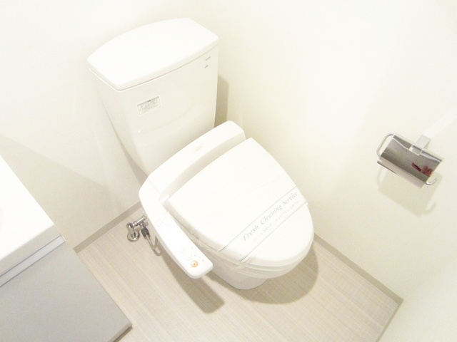 プレミアムキューブ東十条Ａｒｉａのトイレ|温水洗浄便座付きトイレ！