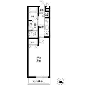 Ｂｏｎｈｅｕｒ　Ｂ．Ｋ．Ｈの間取り