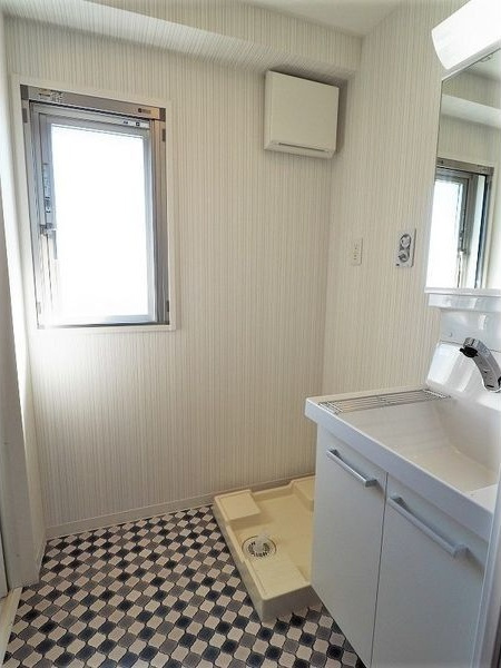 SD Court Kanayamaの独立洗面台