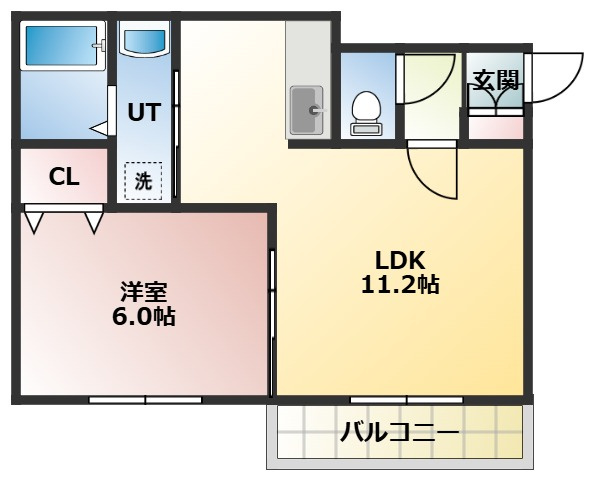 【間取り】 | アリア東札幌 | 間取りです