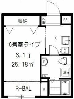 フォセット上北沢の間取り